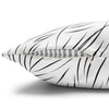 Animal Fur Design Pillowcase - White & Black