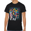 Colorful Lion of Judah Tee – Rev 5:5 Graffiti Spraypaint