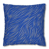 Animal Fur Design Pillowcase - Bright Blue