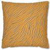 Animal Fur Design Pillowcase - Light Orange