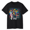 Colorful Lion of Judah Tee – Rev 5:5 Graffiti Spraypaint