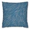 Animal Fur Design Pillowcase - Light Blue