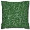 Animal Fur Design Pillowcase - Green