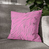 Animal Fur Design Pillowcase - Pink