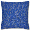 Animal Fur Design Pillowcase - Bright Blue