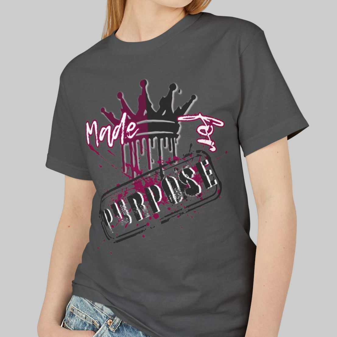 Premium Heavyweight Street Tee - American Apparel 100% Cotton - Made for PURPOSE
