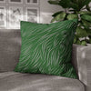 Animal Fur Design Pillowcase - Green