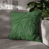 Animal Fur Design Pillowcase - Green
