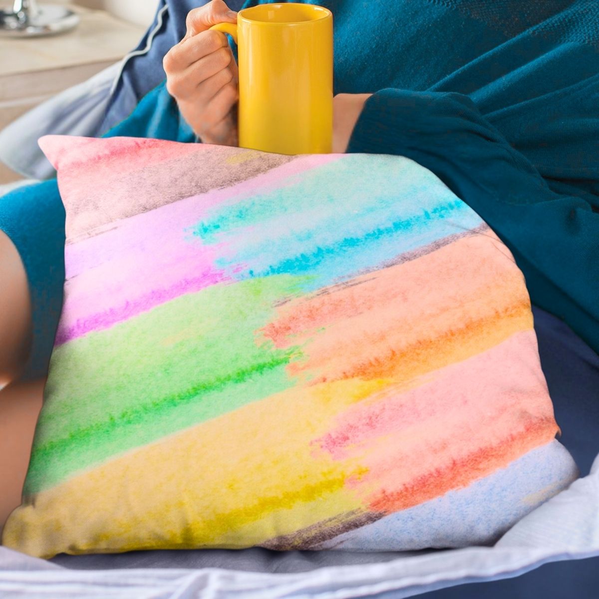 Color Pencil Pillowcase - Fun Cozy Home Decor