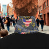 USA - We The People - Winter Neck Gaiter with Drawstring, Cozy Neck-Warmer for Cold Weather