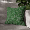 Animal Fur Design Pillowcase - Green