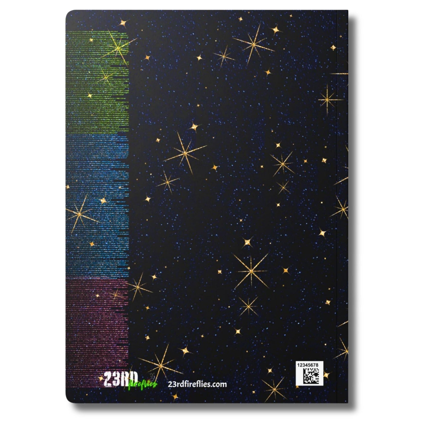 Cosmic Tears Galaxy Journal – Inspirational Notebook with Starry Background