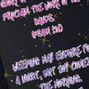 Cosmic Tears Galaxy Journal – Inspirational Notebook with Starry Background