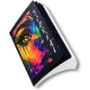 Cosmic Tears Galaxy Journal – Inspirational Notebook with Starry Background