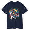 Colorful Lion of Judah Tee – Rev 5:5 Graffiti Spraypaint