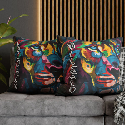 Vibrant Color Lion Pillowcase – FAVORED & BLESSED