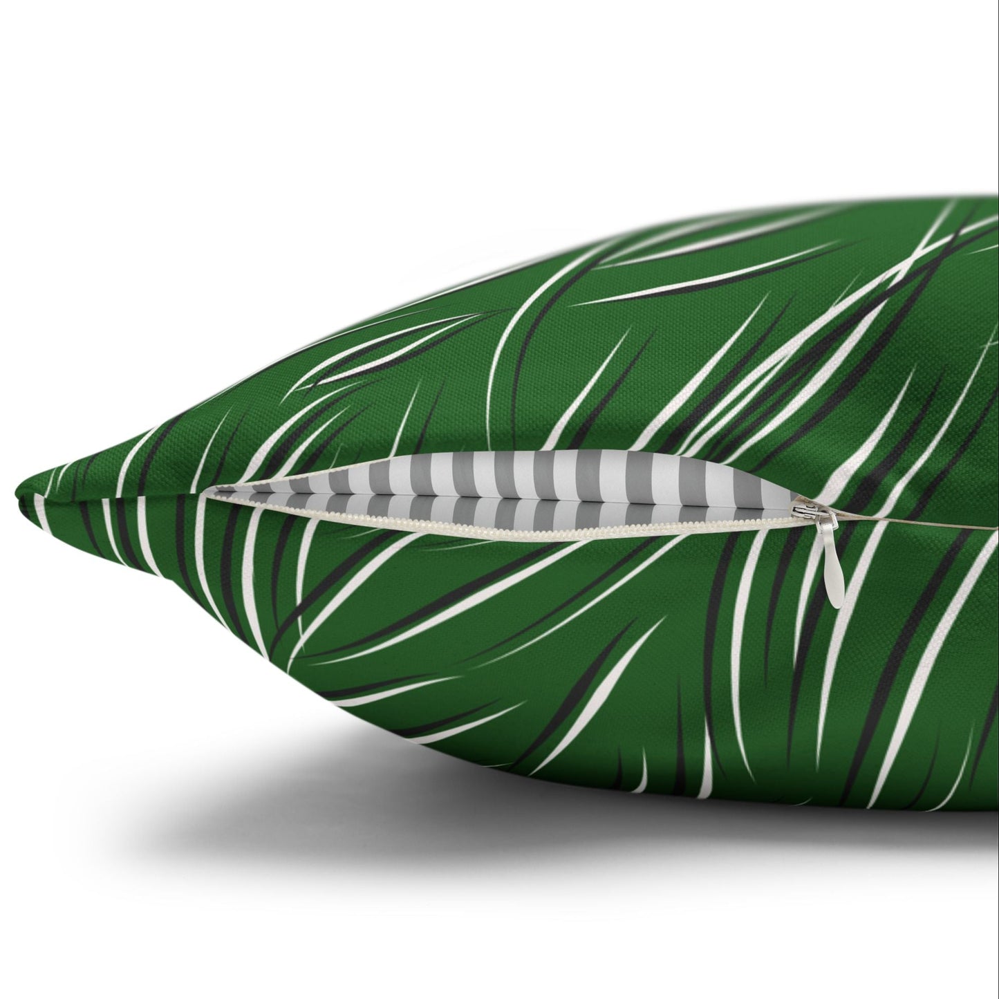 Animal Fur Design Pillowcase - Green