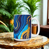 BIG SIPPER - Blue Marble Whimsical Glow Mug – 15oz Statement
