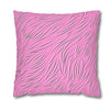 Animal Fur Design Pillowcase - Pink
