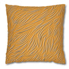 Animal Fur Design Pillowcase - Light Orange