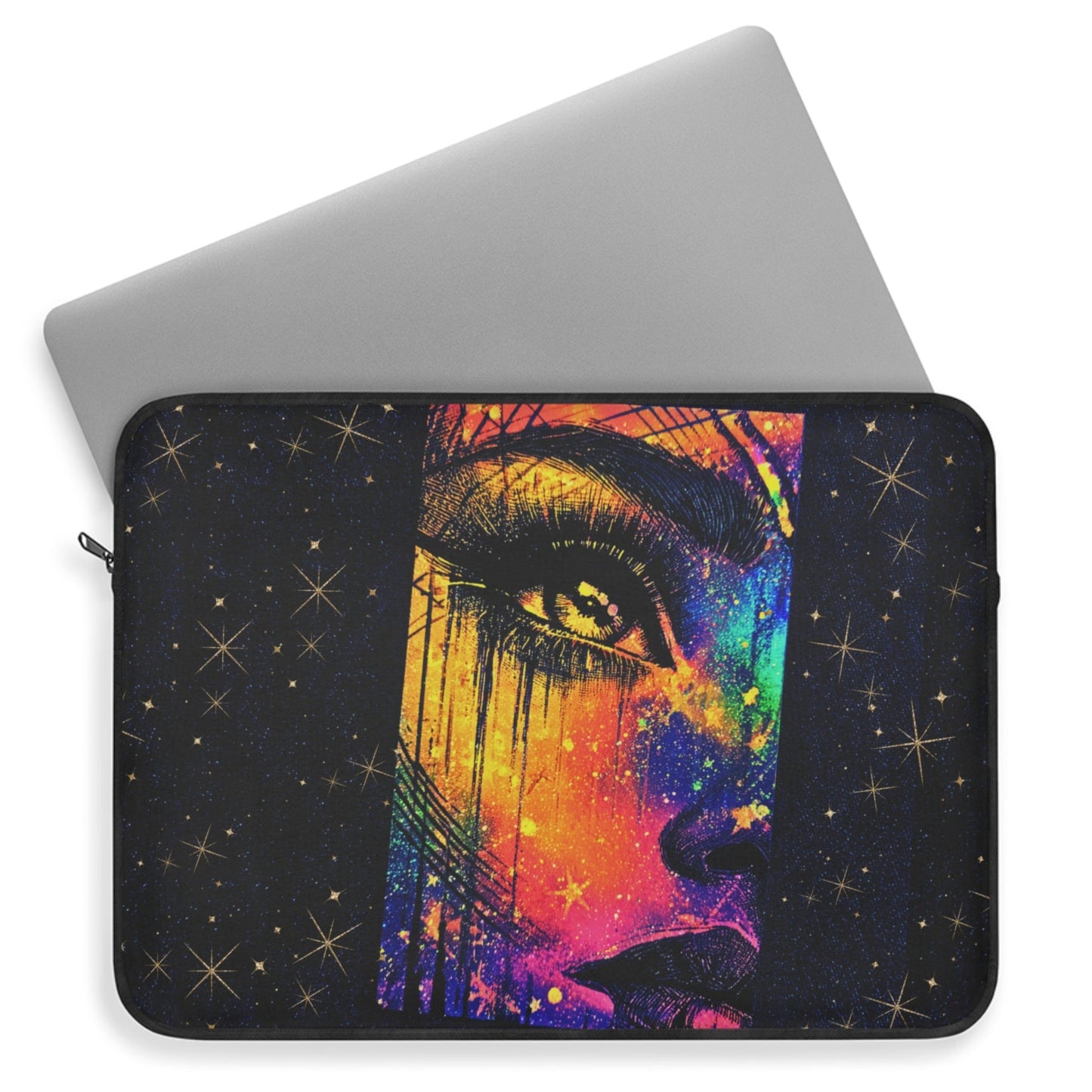 💫 NEW! Starry Galaxy Laptop Sleeve - Celestial Night Sky Design Protective Case