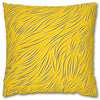 Animal Fur Design Pillowcase - Yellow