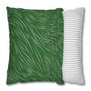 Animal Fur Design Pillowcase - Green