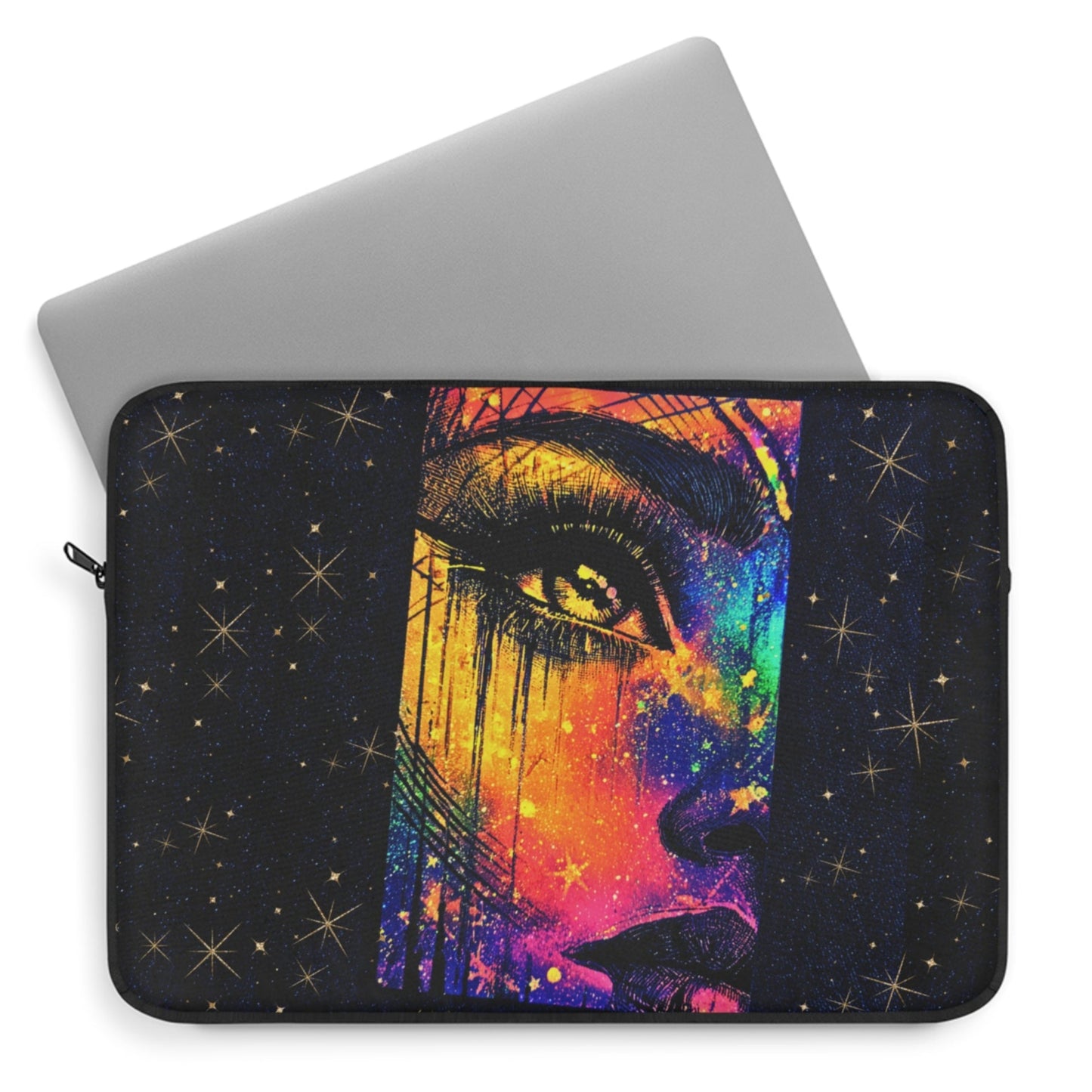 💫 NEW! Starry Galaxy Laptop Sleeve - Celestial Night Sky Design Protective Case