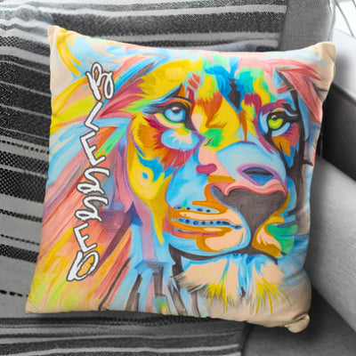 Color Pencil Lion Pillowcase – FAVORED & BLESSED