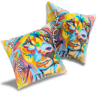 Color Pencil Lion Pillowcase – FAVORED & BLESSED