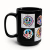 BIG SIPPER - Colorful Graffiti Smiley Face Mug - 15oz Statement