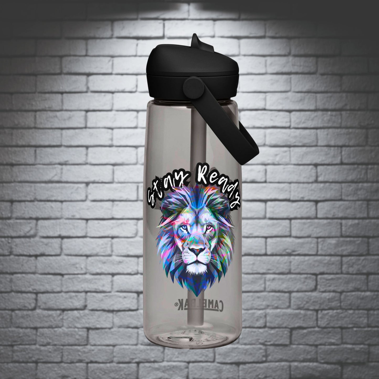 CamelBak® Lion Graffiti Water Bottle – "Be Steady, Stay Ready"