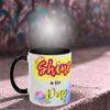 ✨Graffiti Neon Shine & Glow Mug – John 1:3-5 Bible Verse - 11oz Mug